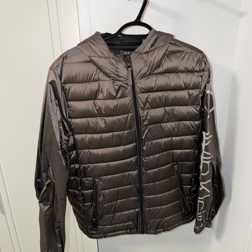 Calvin Klein Rain Jacket - Grey